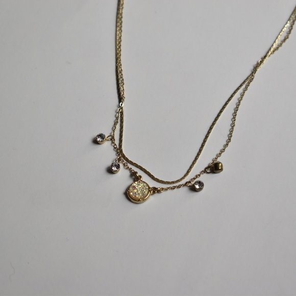 LOFT Gold Color Layer necklace - Picture 3 of 4